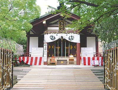 稲毛神社で初の戦没者慰霊