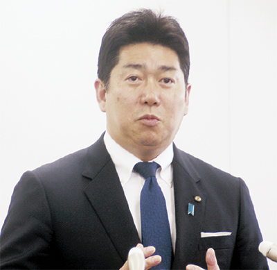 福田市長、再選出馬を表明