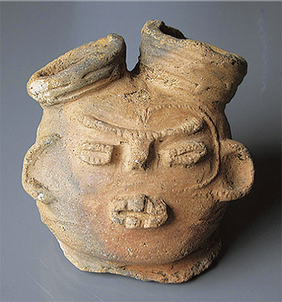 町田市指定有形文化財 中空土偶 頭部 考古セレクション2で展示 | 町田