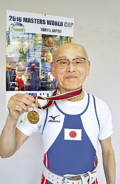 85歳、最高齢の金メダル