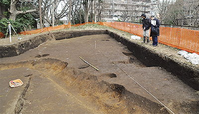 古墳〜奈良時代の住居跡
