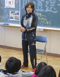 母校で後輩にエール