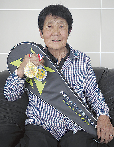 台湾の世界大会でメダル