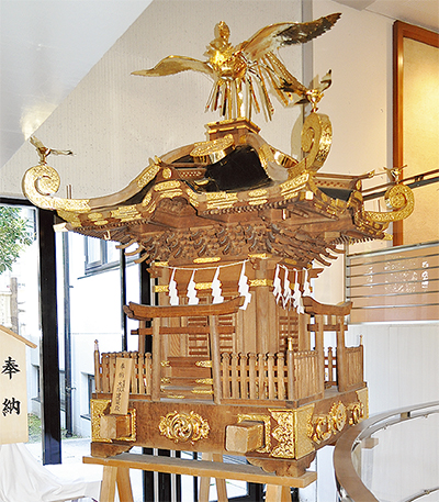 須賀川で6年ぶり神輿渡御