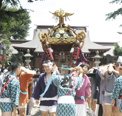厚木神社の例大祭