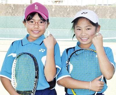 青木・山本ペアが全国へ 小学生ソフトテニス大会 | 伊勢原 | タウン