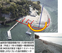 砂浜が消えていく