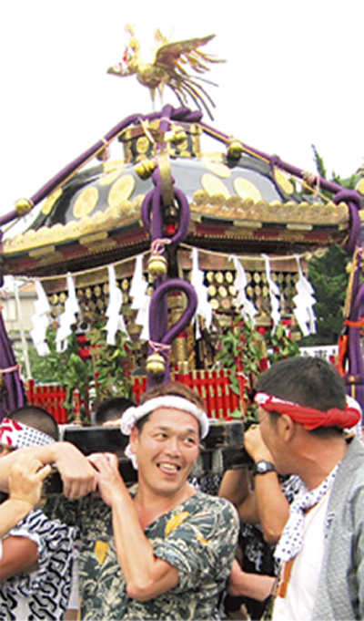 武「八坂神社」の夏祭り