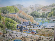 ２人の水彩画展