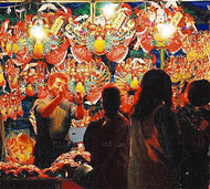 白旗神社で「酉の市」