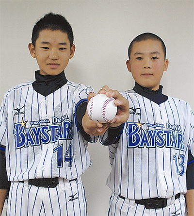 プロ野球Jrトーナメント 市内から2投手が出陣 ベイJr選抜 目標は優勝 茅ヶ崎・寒川
