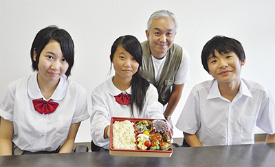 アイデア満載の弁当完成 旭陵中生考案 ラスカで販売 | 平塚・大磯 