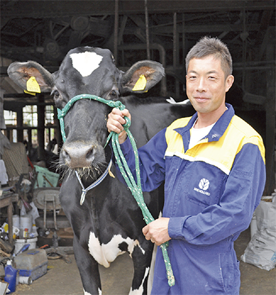 「愛牛」と日本一目指す