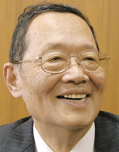 水野 浩さん 110周年を迎えた新名学園旭丘高等学校の理事長を務める 小田原・箱根・湯河原・真鶴 タウンニュース