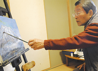 94歳アマ画家が個展