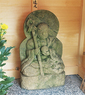 江戸時代の地蔵を復元