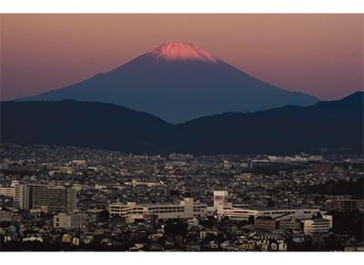 富士山と街の写真展