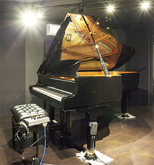レンタルスタジオでは珍しいフルコンサート使用の『YAMAHA C6X』