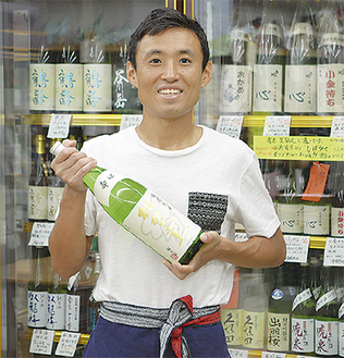 「加賀鳶ほか、種類豊富な日本酒があります」
