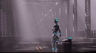 作品「ＮＸＥ」のワンシーン＝提供