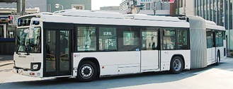 導入が予定される連節バス＝横浜市提供