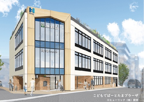 こどもでぱーとの完成予想図＝提供写真