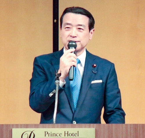登壇した江田氏