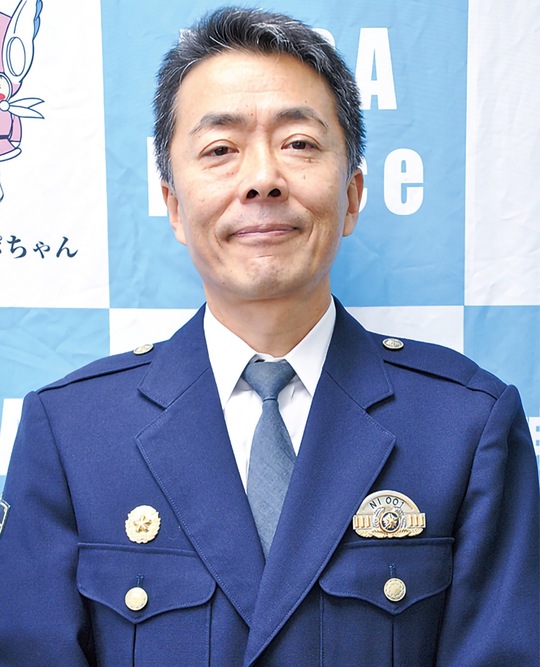 警察人生37年の鎌田署長。10年前は警務課長として同署で勤務