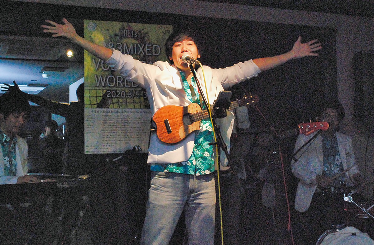 20日のライブの様子