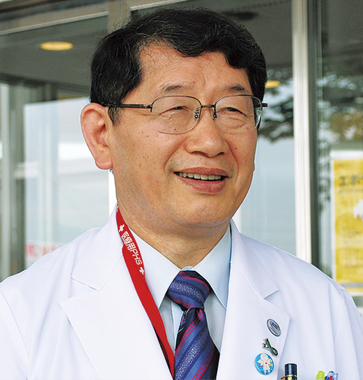 病院の将来を語る平元院長