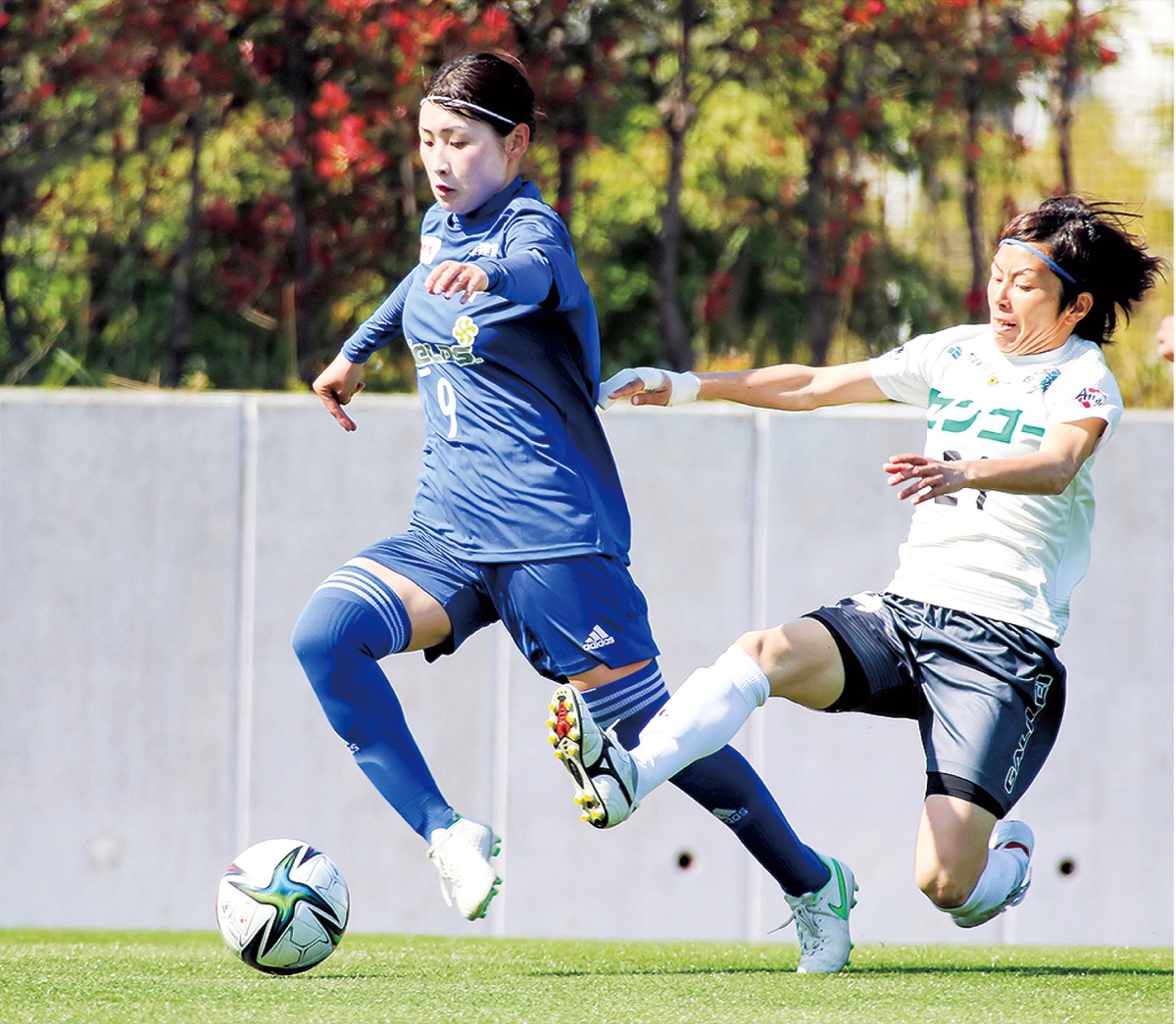 競り合う選手たち＝写真提供