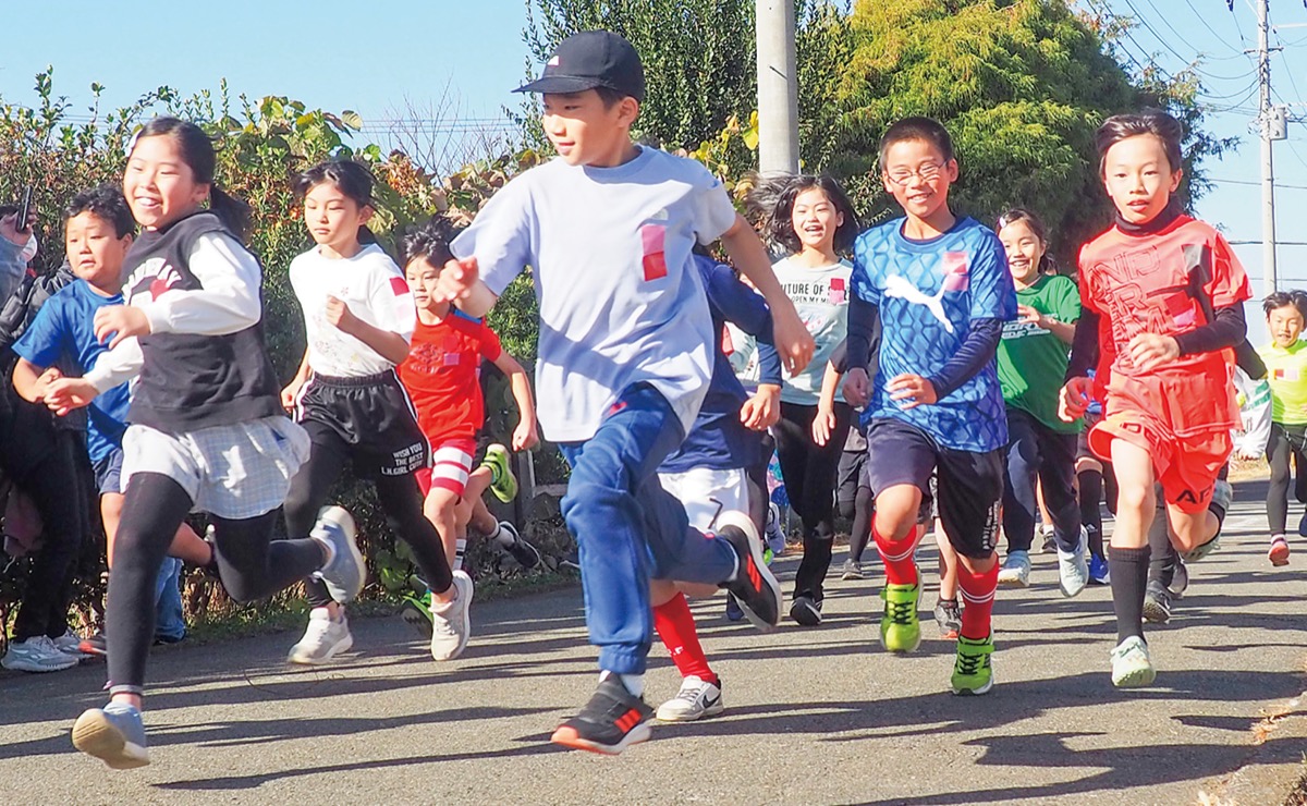 たなっ子マラソン初開催 (写真1)