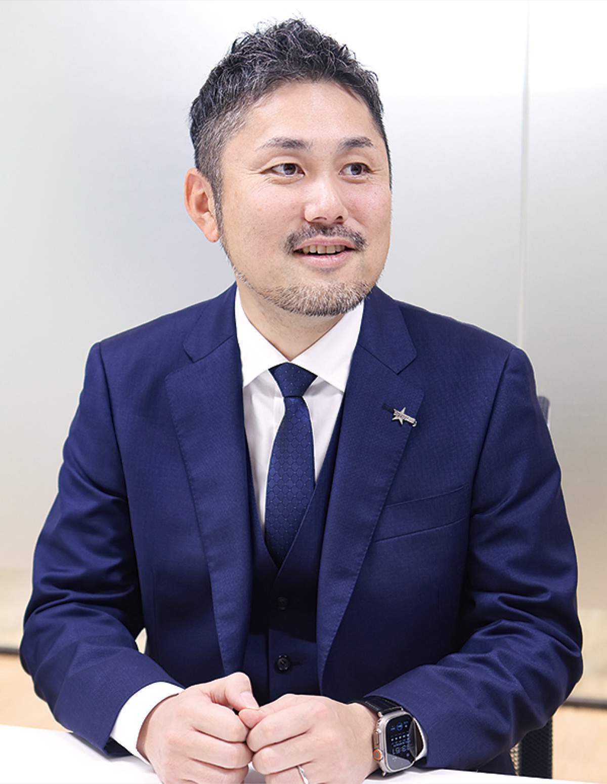 チームの展望を語る萩原さん