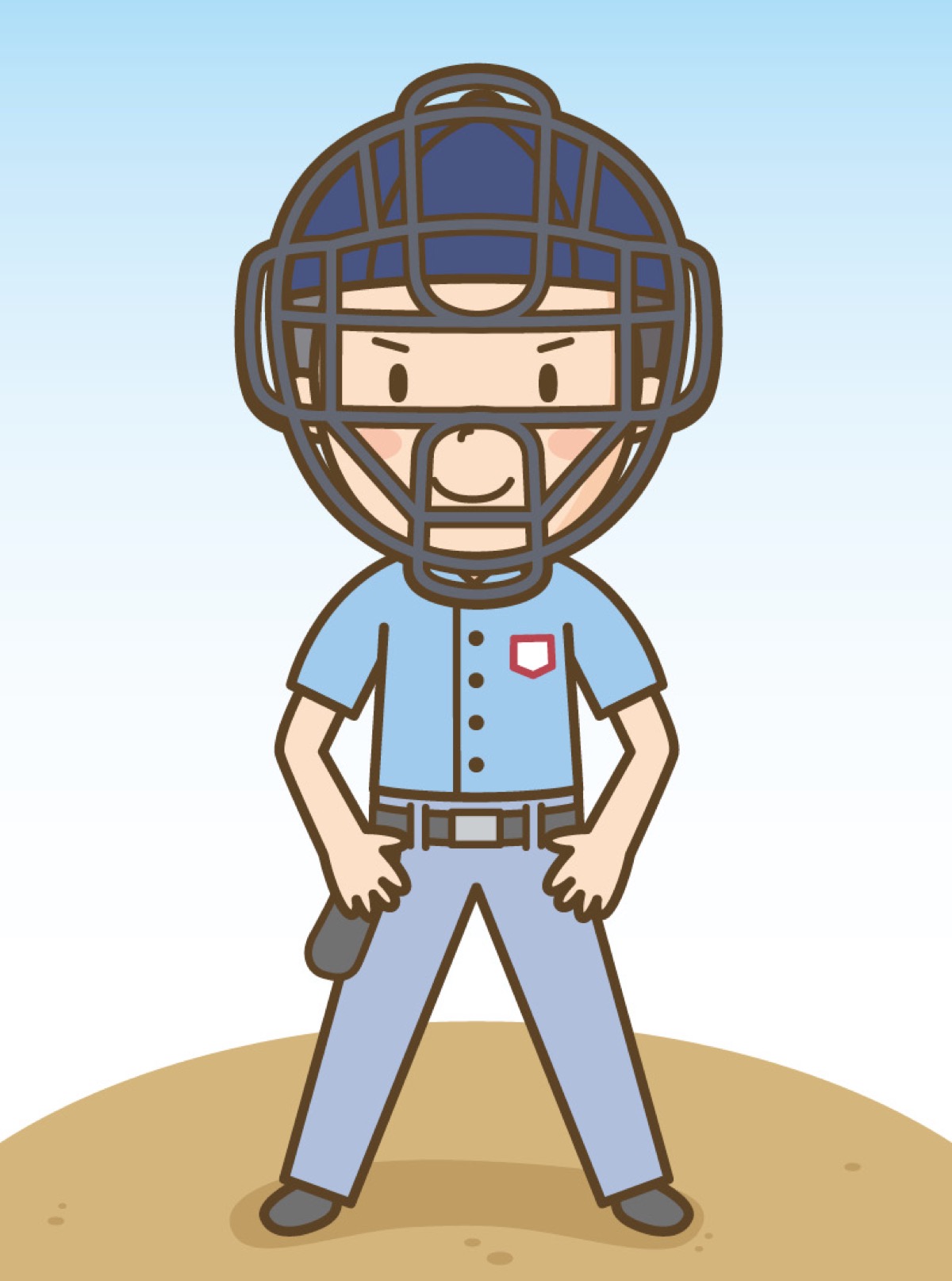 求む、野球審判員