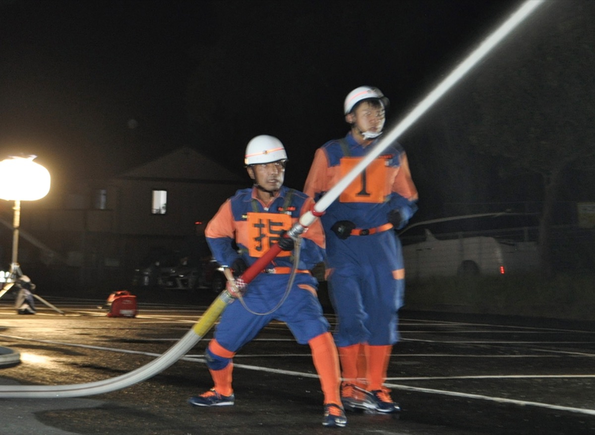 市訓練会に向け結団式