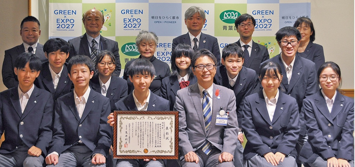 区長に表敬訪問