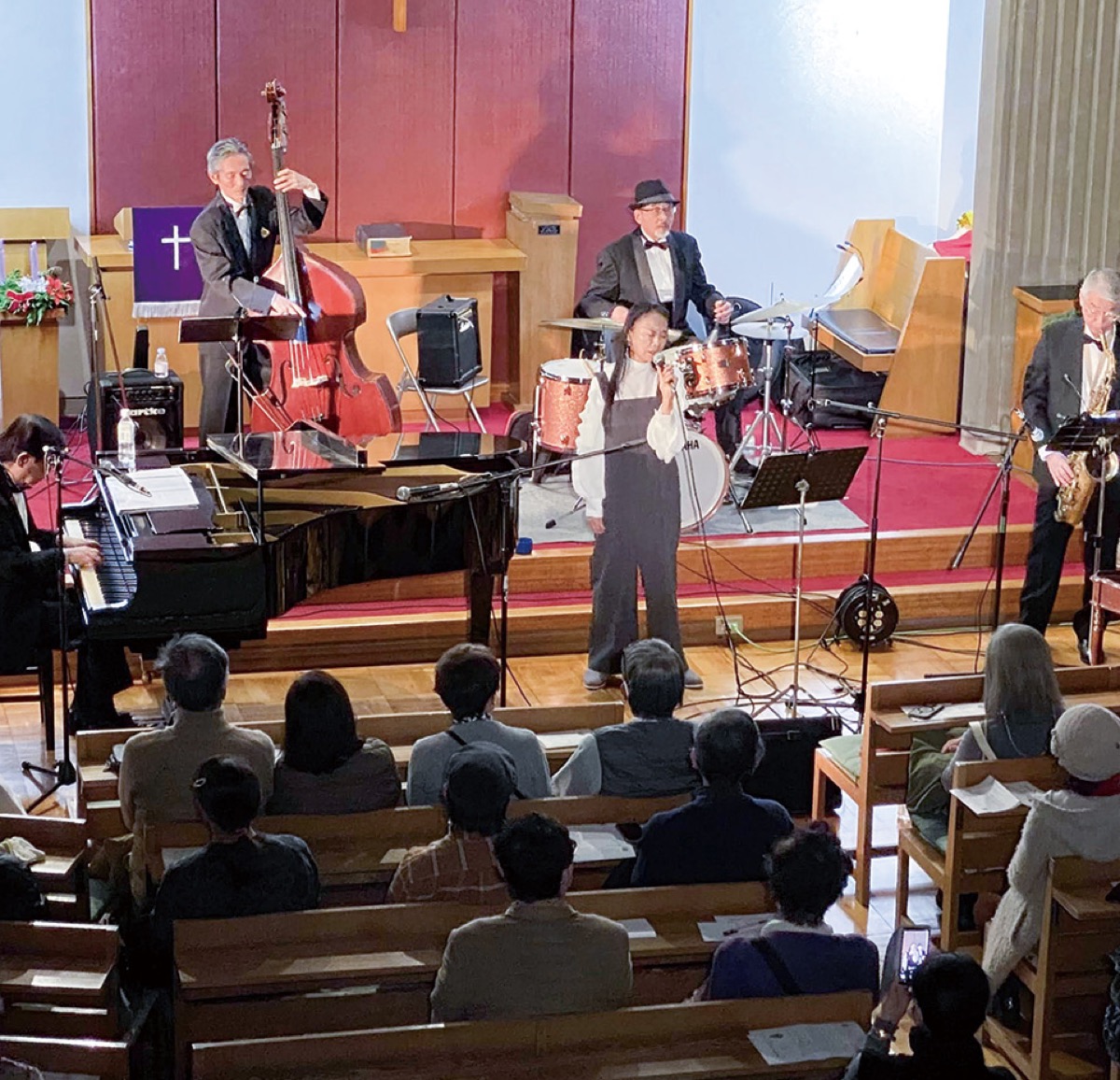 クリスマスにジャズを