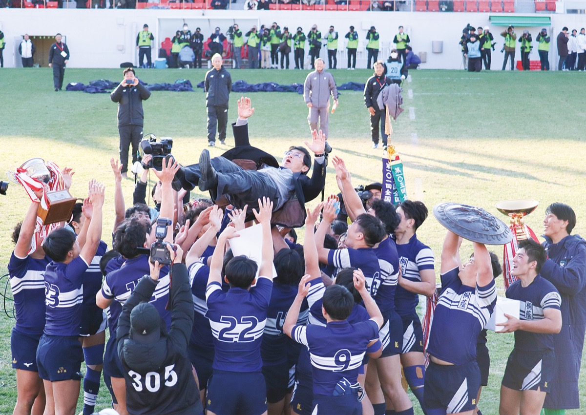 花園で強豪破り３連覇