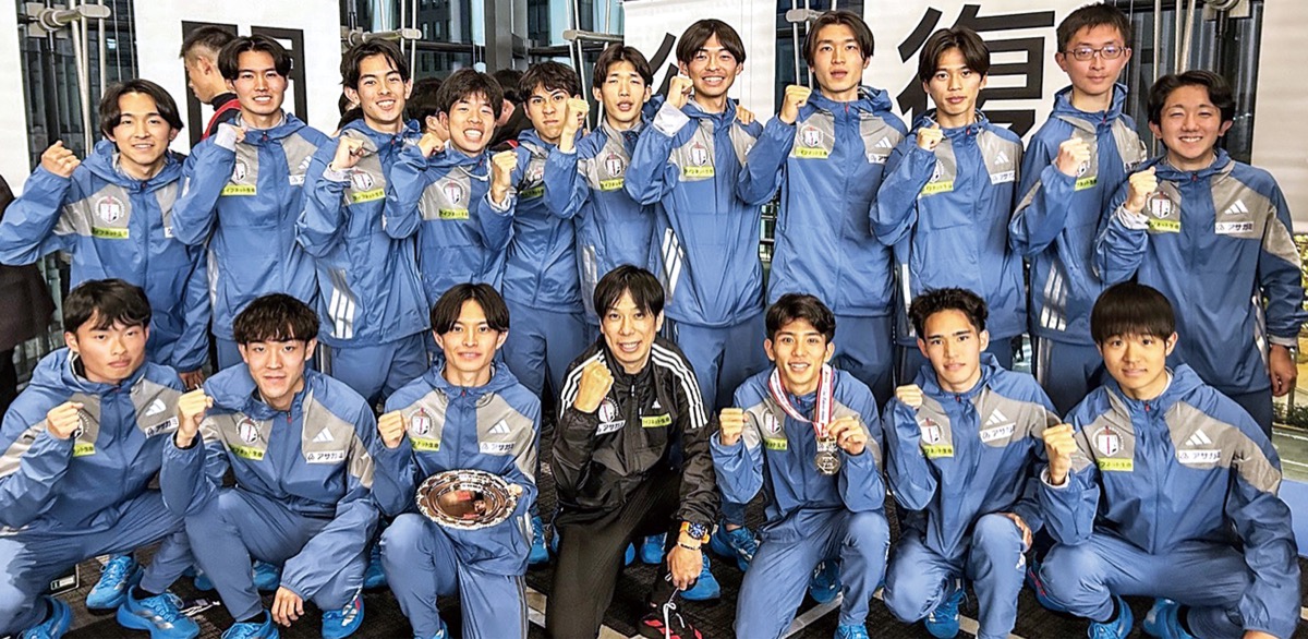 箱根駅伝で初の総合２位