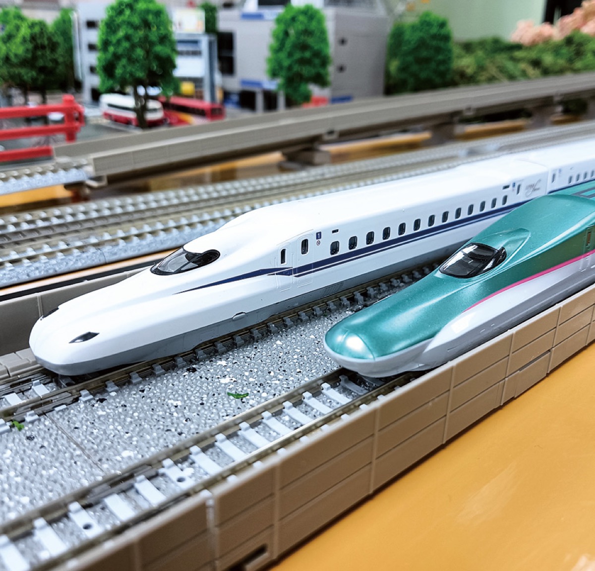 大人気の鉄道模型展