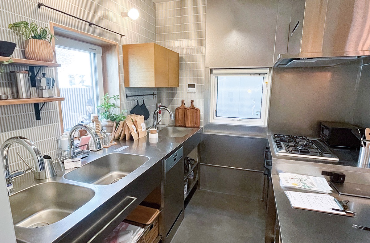 広々としたキッチン