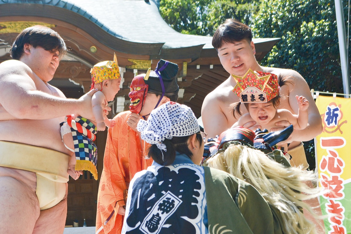 しらとり台で初夏の行事 (写真2)