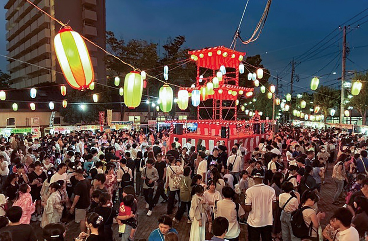 昨年の祭りの様子(本人提供)