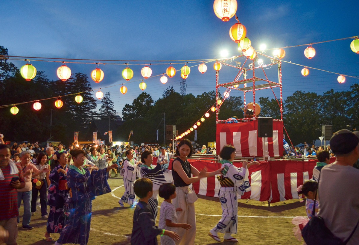 昨年7月の盆踊り大会