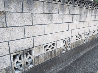 ブロック塀のイメージ