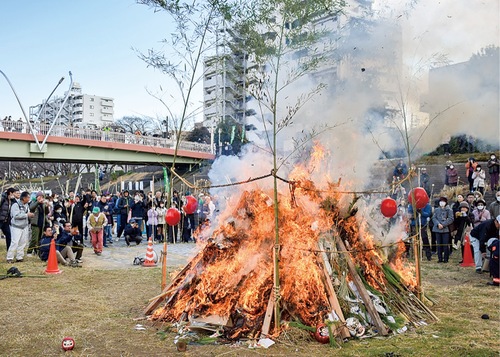 昨年の様子（鴨居）