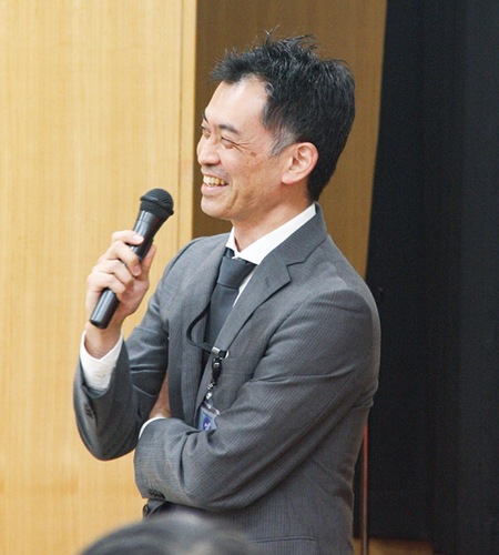 講演した長田課長補佐