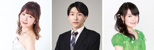 出演するみどりピアノ・アンバサダーの3人（左から笠井さん、吉田さん、小田野さん）
