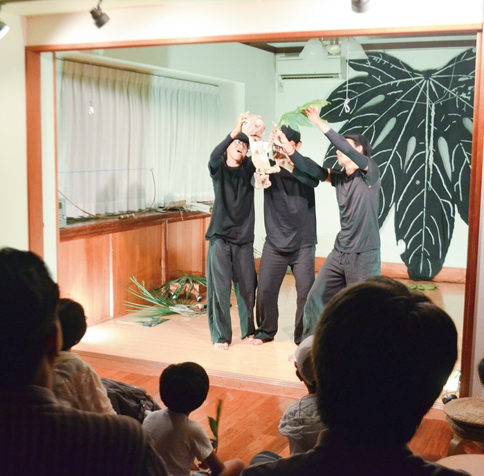 中山で公演　人形劇、言葉と海を越え　インドネシアから来日