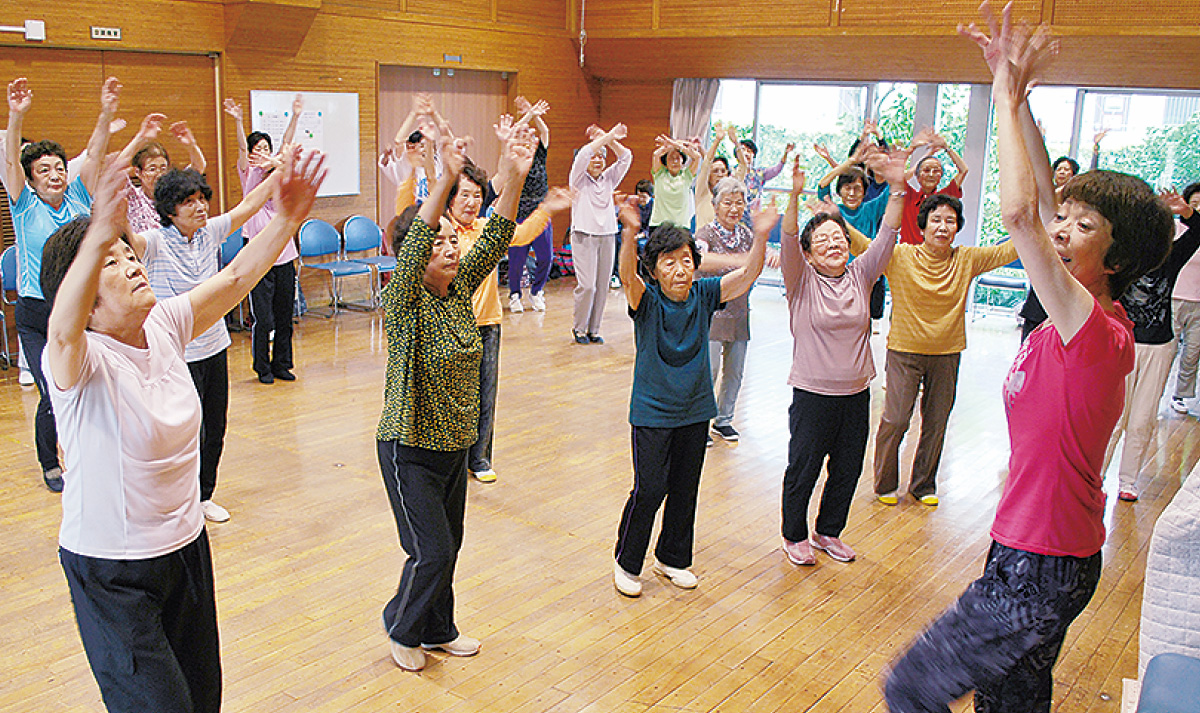 東本郷地域の市民団体 健康体操続け30年 元気で長生き 目指し 緑区 タウンニュース